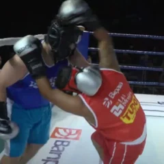 Lulu das Comunidades (PSDB) e André Martha (PSD) se enfrentaram em uma luta de boxe no último sábado (21.jun.2025), durante o torneio The King Fight