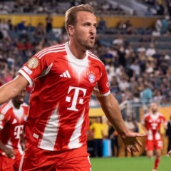 Kane marcou um dos gols. Foto: Bayern de Munique