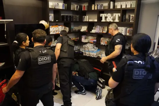 PC prende cinco pessoas e apreende aparelhos celulares durante operações na Grande Belém