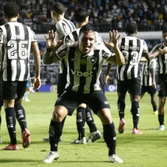 O Botafogo venceu o Santos por 1 a 0, neste domingo (1º), na Vila Belmiro, em partida válida pela 11ª rodada do Campeonato Brasileiro. O gol da vitória foi marcado por Artur.