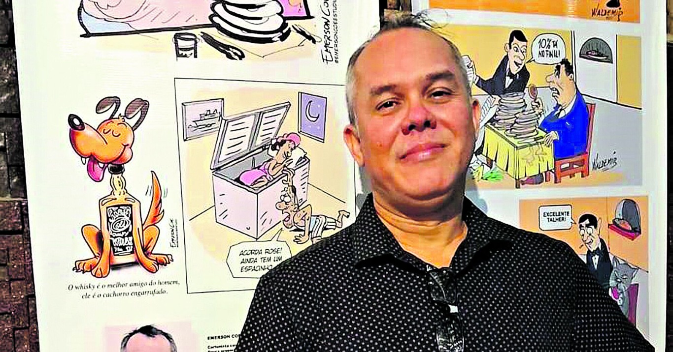 Emerson Coe, editor do portal HQPOP, será o mediador do encontro. FOTO: REPRODUÇÃO