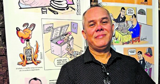 Emerson Coe, editor do portal HQPOP, será o mediador do encontro. FOTO: REPRODUÇÃO