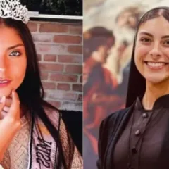 Hoje conhecida como Irmã Eva, três anos após se tornar freira, a mineira viralizou nas redes sociais ao ser filmada vendendo artigos religiosos em um bar. Foto: Divulgação