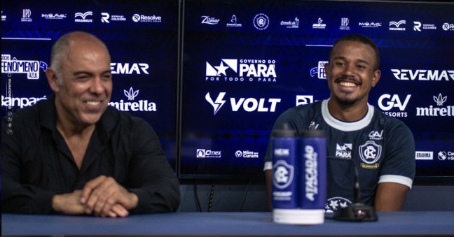 Jogador remista foi apresentado e está apto a jogar - Foto: Samara Miranda/Remo