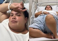 Thaís Carla perde mais de 50 kg após cirurgia bariátrica: “Estava exausta”