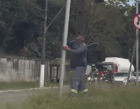 Polícia prende acusado de danificar radar em Belém. Veja Vídeo!