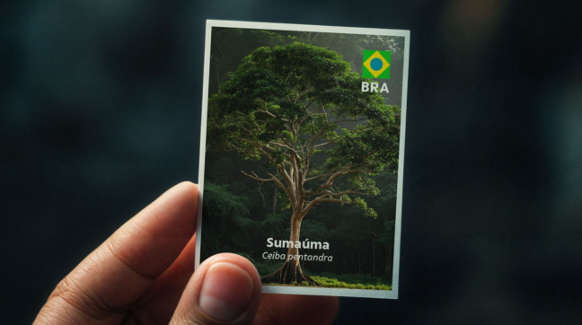 O álbum, criado em parceria com a agência Africa Creative, ilustra 60 espécies de árvores representativas dos cinco continentes. Foto: Divulgação