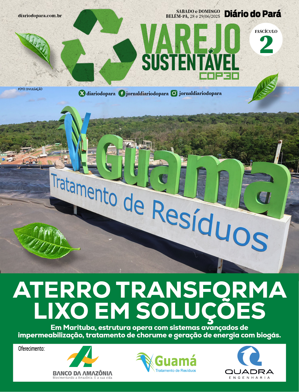 Diário do Pará lança segunda edição do suplemento “Varejo Sustentável”