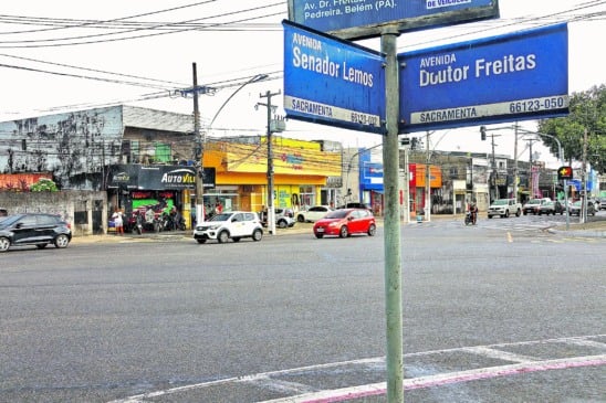 Mudanças na Av. Senador Lemos do inicio ao fim.
AV SENADOR PROX  AO PARQUE DA CIDADE
02/06/2025
Foto celso Rodrigues/ Diário do Pará.