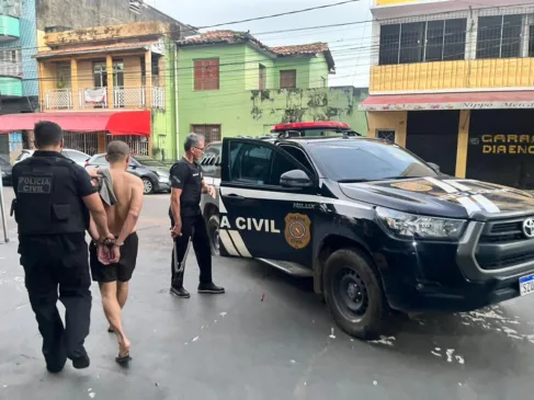 A Polícia Civil do Pará prendeu preventivamente o cidadão chinês Hua Zheng, nesta terça-feira (10), em Belém.