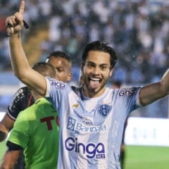 O gol que marcou na última sexta-feira, contra o Botafogo-SP, foi apenas o 4º do volante Leandro Vilela, de 29 anos, em duas temporadas no Paysandu.