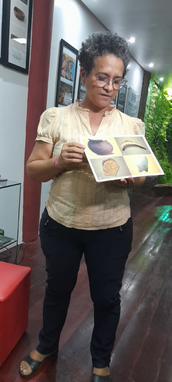 Sandra Santos, presidente da cooperativa