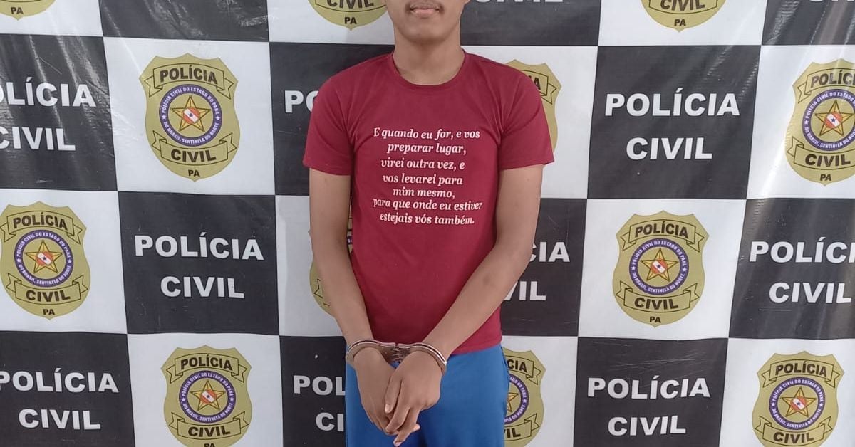 Ao avistar a viatura, Kauan tentou fugir, mas foi capturado.