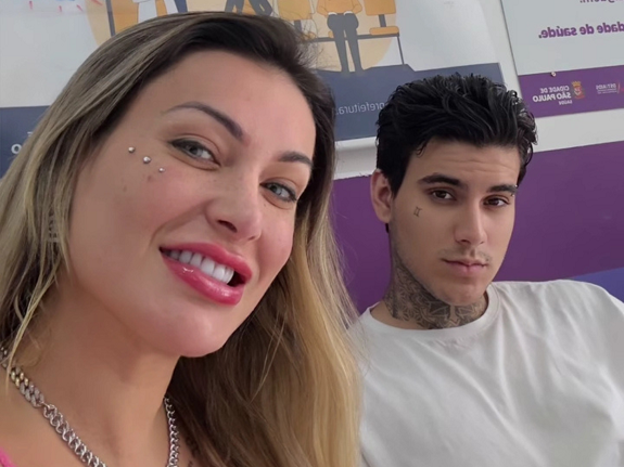 Andressa Urach surpreende ao compartilhar rotina de prevenção ao HIV com o filho