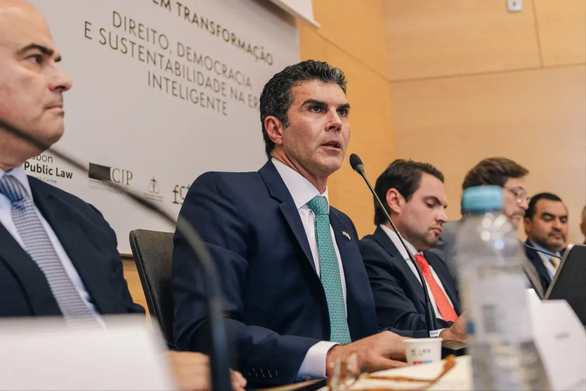 O governador participou do painel "Governança Ambiental e Agenda Verde: inovação para o século XXI"