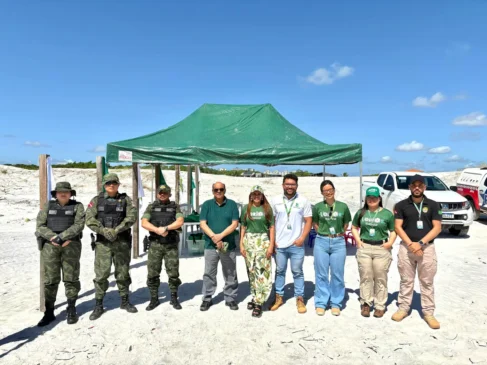 Em Salinópolis, equipes do Ideflor-Bio reforçam orientações a banhistas e motoristas, e agentes da segurança pública garantem cumprimento das medidas