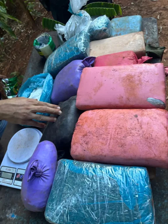 A Polícia Civil do Pará (PCPA) apreendeu aproximadamente 40 quilos de cocaína, crack e maconha na tarde da última quarta-feira (9), em Parauapebas.