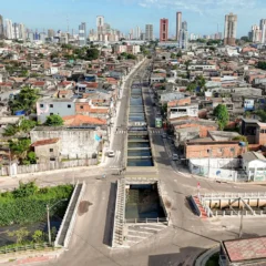 Canais retificados urbanizam a cidade e beneficiam a população. Foto: Edicaldo Sodré/Ag. Pará