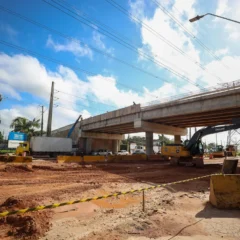 Obras do viaduto em Ananindeua entram na fase final