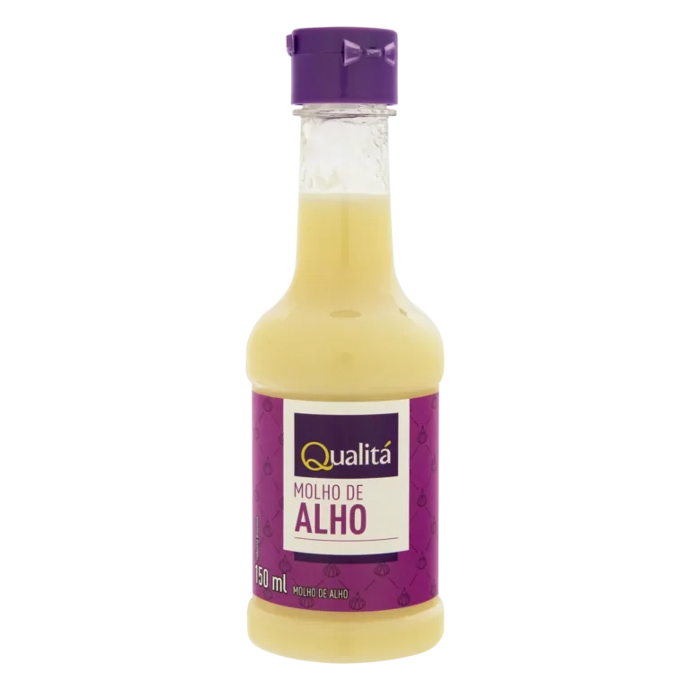 Molho de alho da marca Qualitá