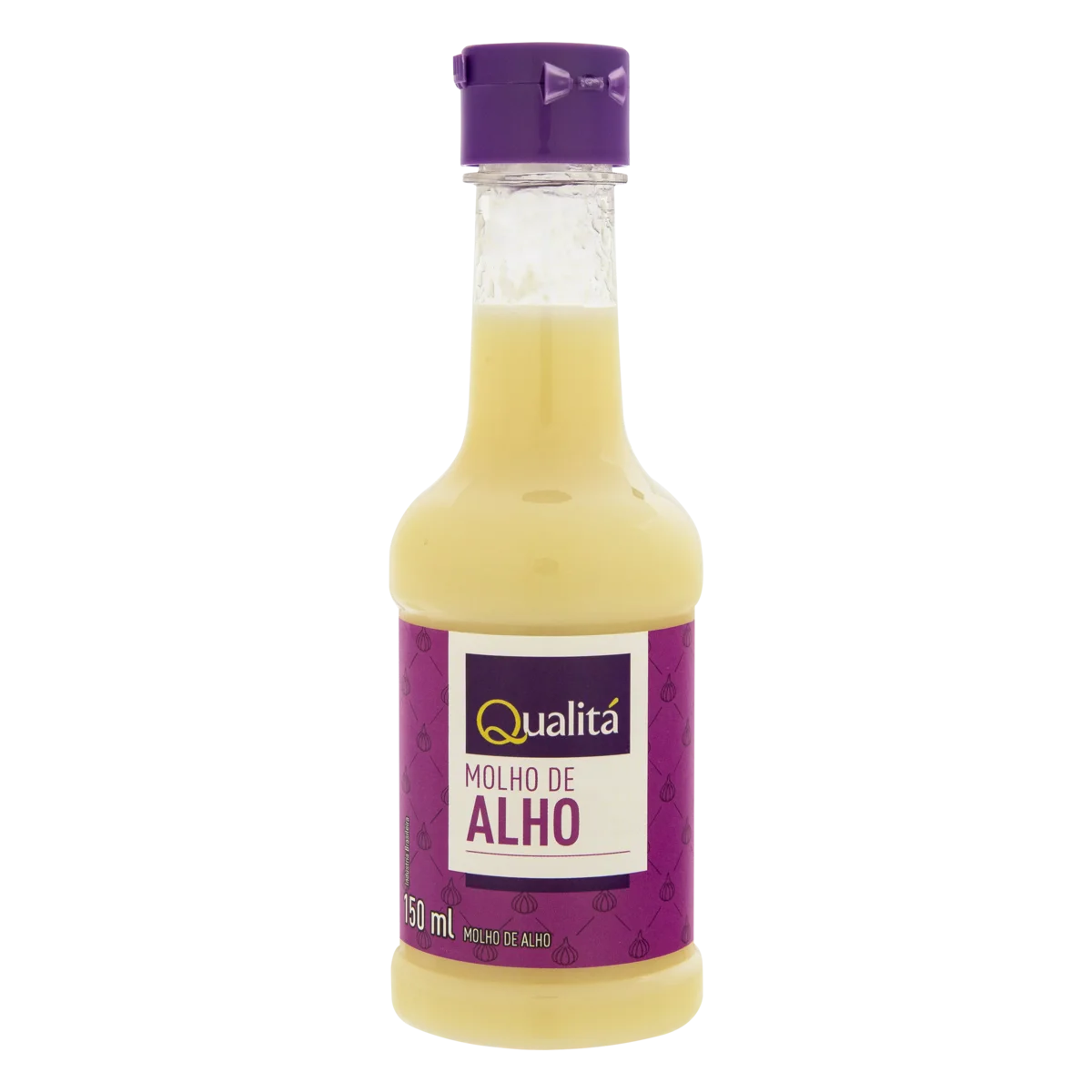 Molho de alho da marca Qualitá