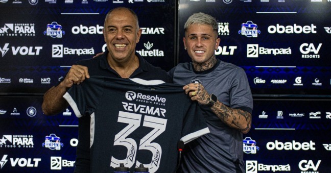 Diego está ciente da reponsabilidade que é usar a camisa 33 no Remo - Foto: Samara Miranda/Remo