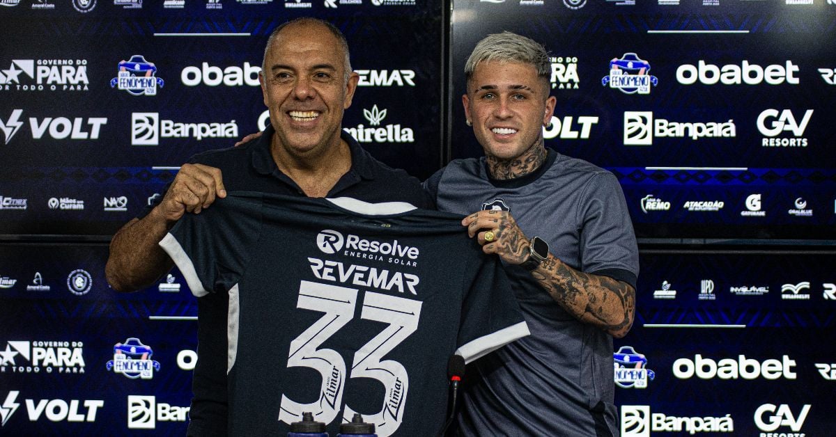 Diego está ciente da reponsabilidade que é usar a camisa 33 no Remo - Foto: Samara Miranda/Remo