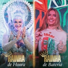 Paolla Oliveira foi anunciada nesta quarta-feira (16) pela Grande Rio como rainha de honra da escola para o Carnaval de 2026