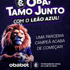 A estreia da marca no uniforme acontecerá já neste sábado (5), na partida contra o Cuiabá, no Estádio Mangueirão