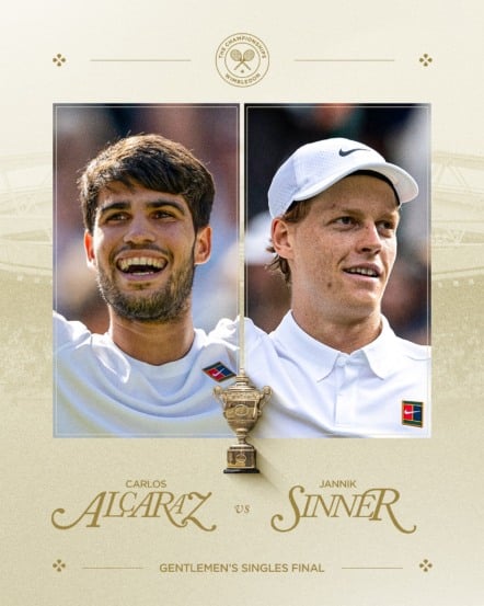 Novak Djokovic entrou na Quadra Central de Wimbledon nesta sexta-feira (11) com a esperança de repetir a história dos dois últimos anos