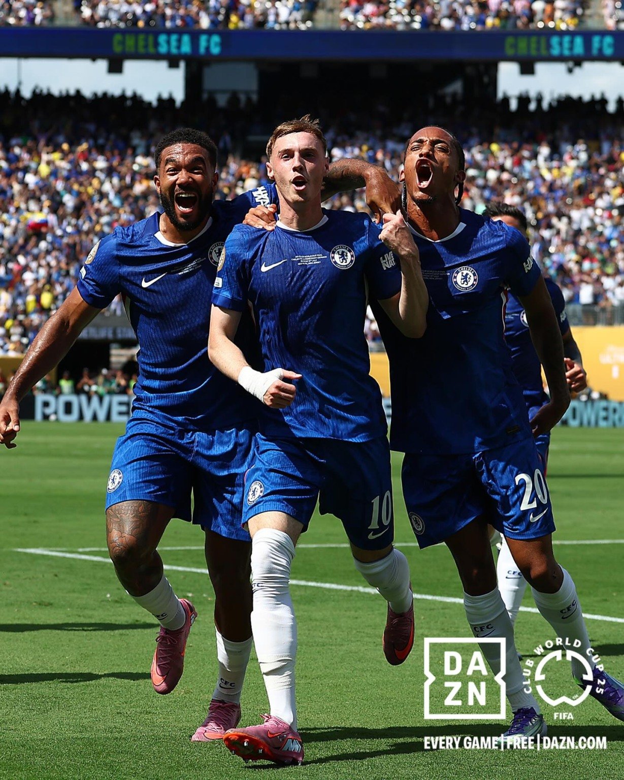 O Chelsea atropelou o PSG na final. Foto: Fifa
