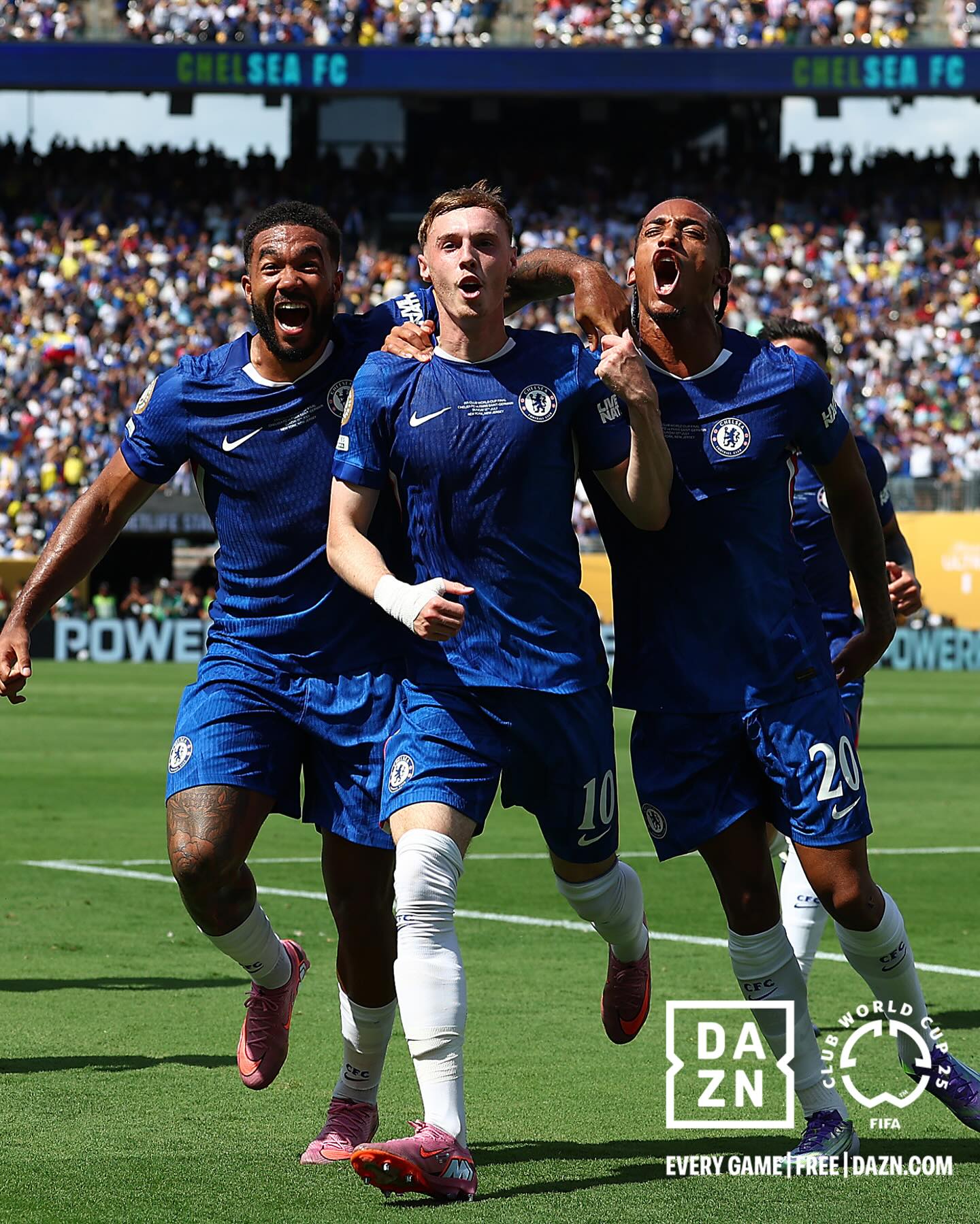 O Chelsea atropelou o PSG na final. Foto: Fifa