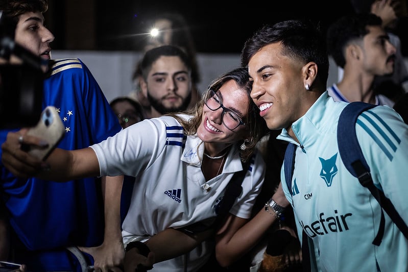 O Cruzeiro joga amistoso hoje. Foto: Gustavo Aleixo/Cruzeiro
