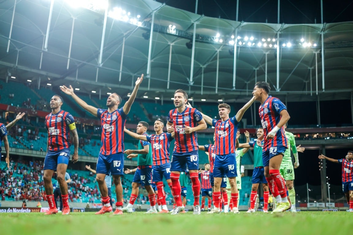 Bahia vai enfrentar o Ceará na semifinal da Copa do Nordeste 2025 Créditos: Rafael Rodrigues / EC Bahia Bahia vai enfrentar o Ceará na semifinal da Copa do Nordeste 2025 Créditos: Rafael Rodrigues / EC Bahia