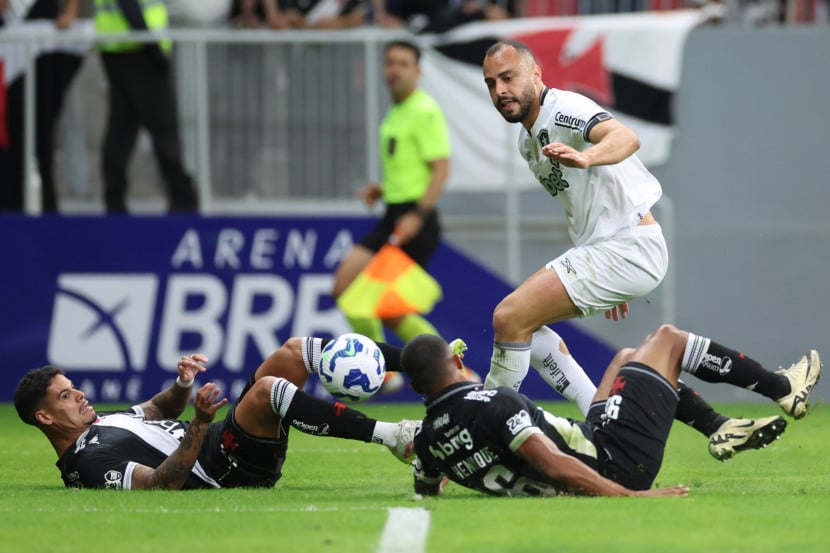 Vasco x Botafogo pelo Campeonato Brasileiro no Estadio Mane Garrincha. 12 de Julho de 2025, Brasilia, DF, Brasil. Foto: Vitor Silva/Botafogo.