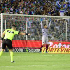 O clube questiona a marcação de um pênalti assinalado a favor do Dragão, cometido pelo atacante Rossi em um lance que gerou muita controvérsia.
