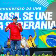 O recado a Donald Trump (EUA) ocorreu em discurso durante o 60º Conune (Congresso da União Nacional dos Estudantes), na UFG (Universidade Federal de Goiás), em Goiânia.