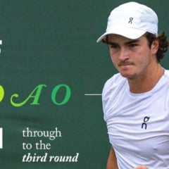 João Fonseca venceu o americano Jenson Brooksby por 3 sets a 1 e avançou à terceira rodada no Grand Slam de Wimbledon