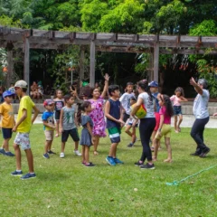 A atividade faz parte do projeto Ecoarte e é de graça