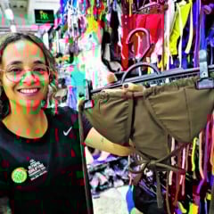 No centro comercial, dá para encontrar preços que cabem no bolso