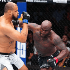 Derrick Lewis venceu o brasileiro Tallison Teixeira na luta principal do UFC Nashville. (Foto por Jeff Bottari/Zuffa LLC).