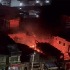 Chamas intensas destroem casa na Pedreira e mobilizam bombeiros em Belém