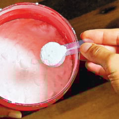 A creatina é indicada para praticantes de atividades físicas, principalmente esportes que exigem força, diz nutricionista FOTO: ALBERTO BITAR