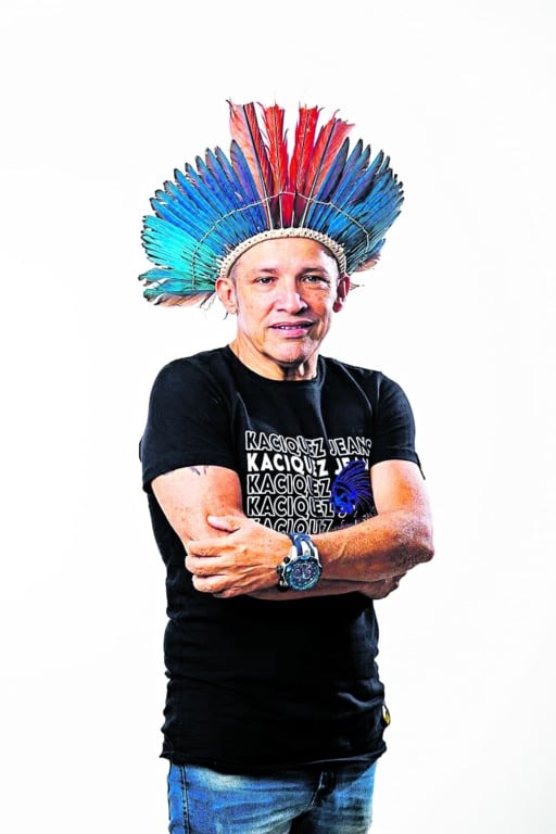 O DJ conta como recebeu a paixão pelas aparelhagens pelo exemplo do pai. FOTO: divulgação

