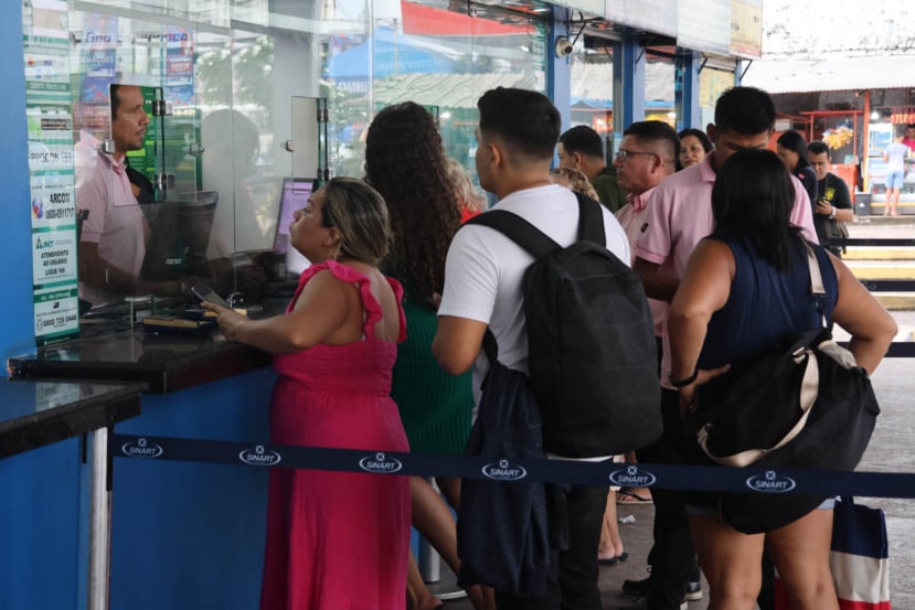 Último fim de semana de julho tem fuga em massa de Belém para o interior