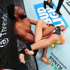 Valter Walker venceu Kennedy Nzechukwu no card preliminar do UFC Nashville. (Foto por Jeff Bottari/Zuffa LLC).