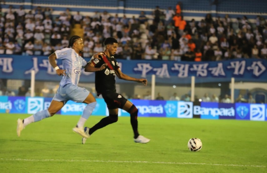 Em uma partida movimentada, Paysandu e Atlético-GO ficaram no empate por 2 a 2, neste sábado (12), pela 16ª rodada da Série B
