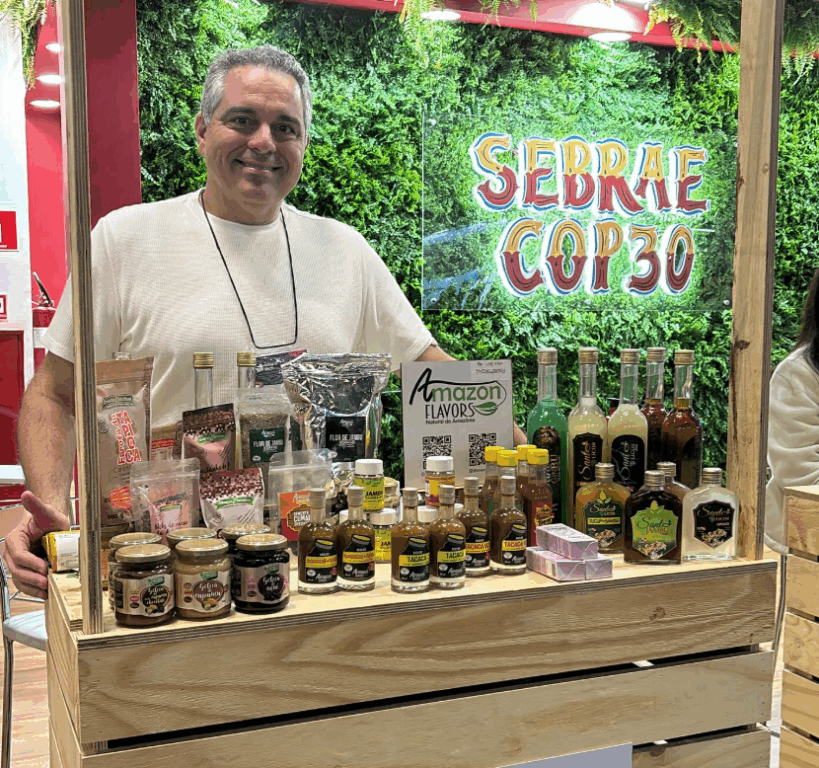 Júlio Lobato, formado em Administração de Empresas e representante da Amazon Flavors