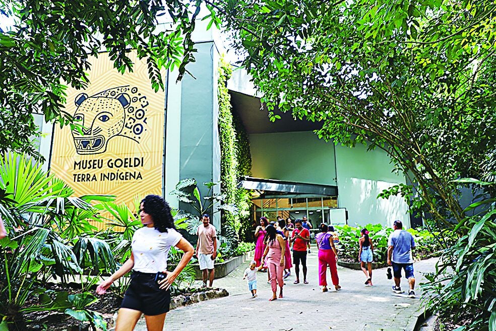 Museu Emílio Goeld . Foto: Irene Almeida/Diário do Pará.