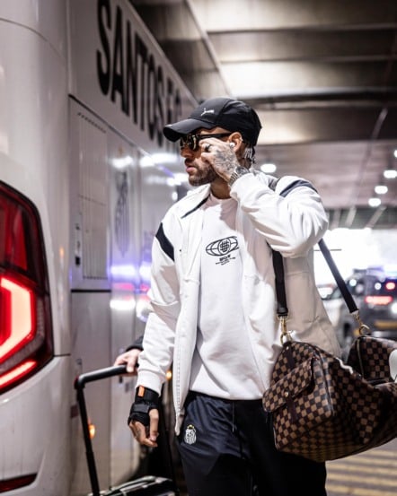 Neymar estará em campo contra o Sport. Foto: Santos FC